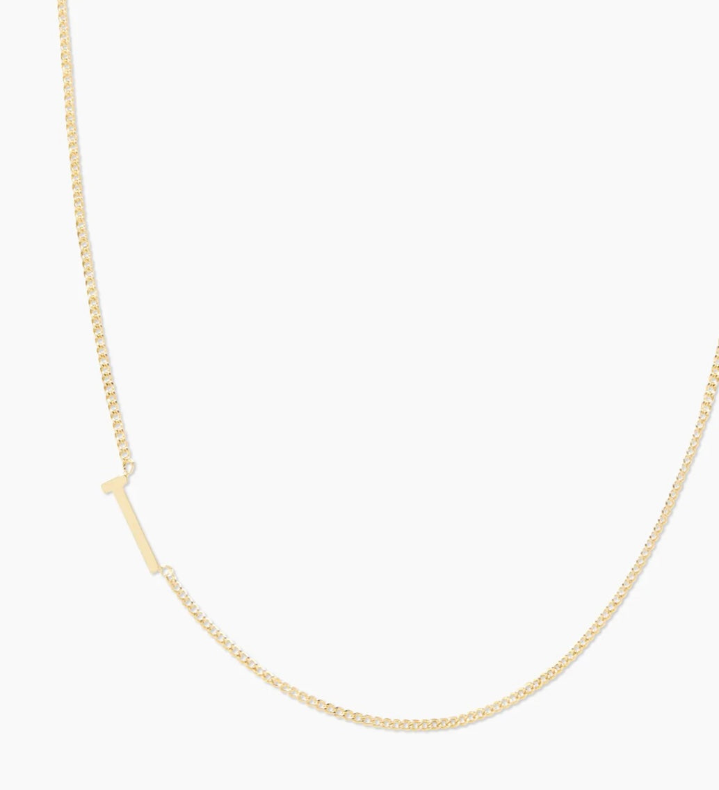 Wilder Alphabet Necklace by Gorjana