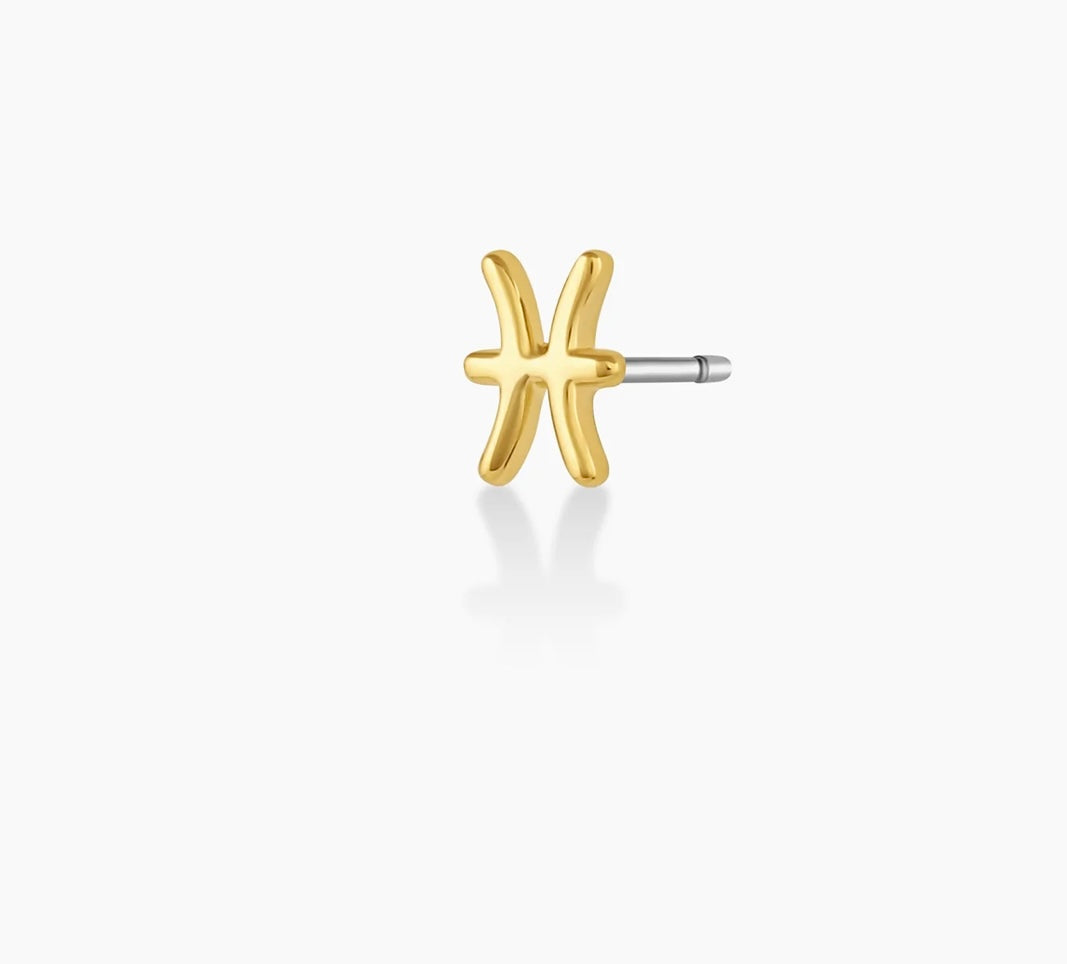 Zodiac Charm Stud by Gorjana