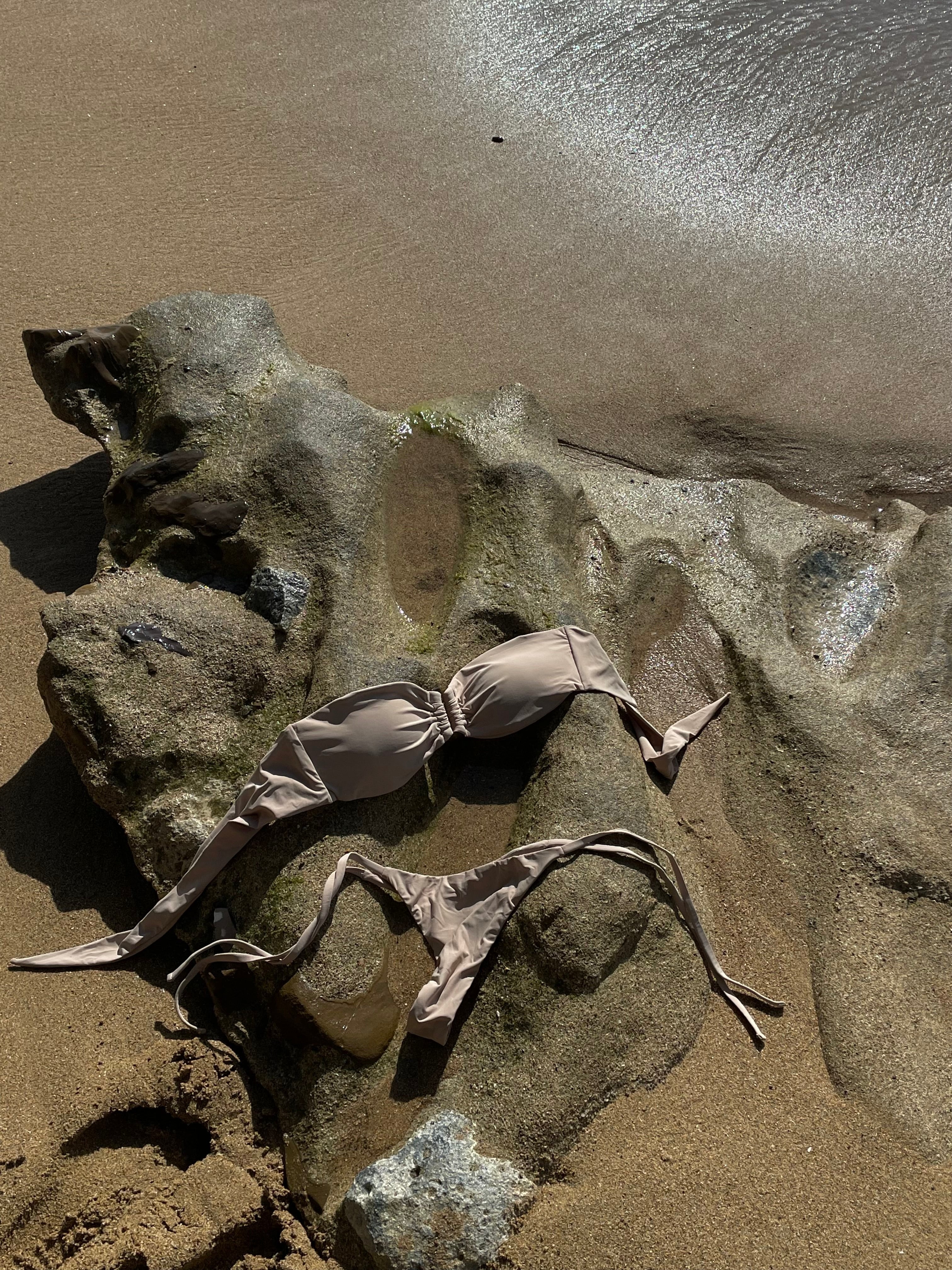 Ibiza Tie Side Bottom | Stone by Indika