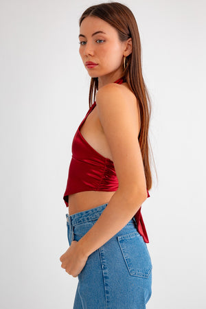 Hailey Top - Burgundy