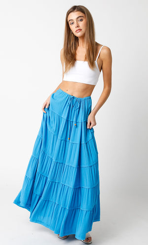 Santorini Maxi Skirt