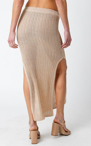 Artemisa Crochet Skirt - Natural
