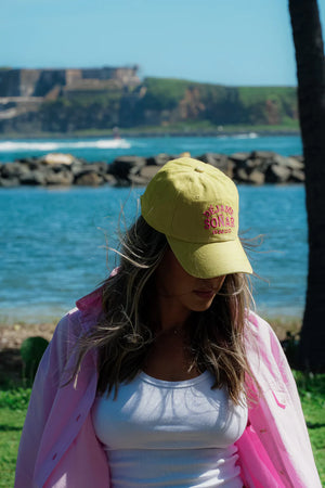 Dejame Soñar | Cap | Washed Yellow and Pink by VP