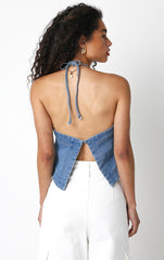 Nimes Denim Top