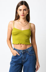 Sofi Top - Martini Olive