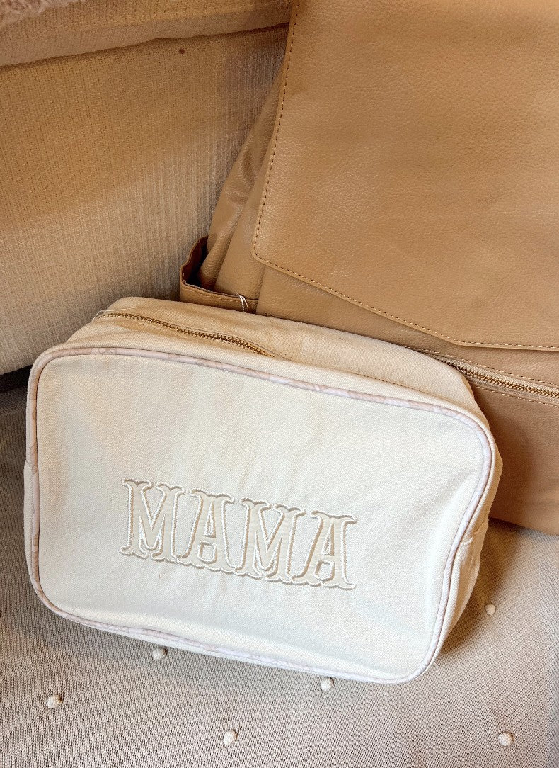Mama Xl - Tan Canvas Bag