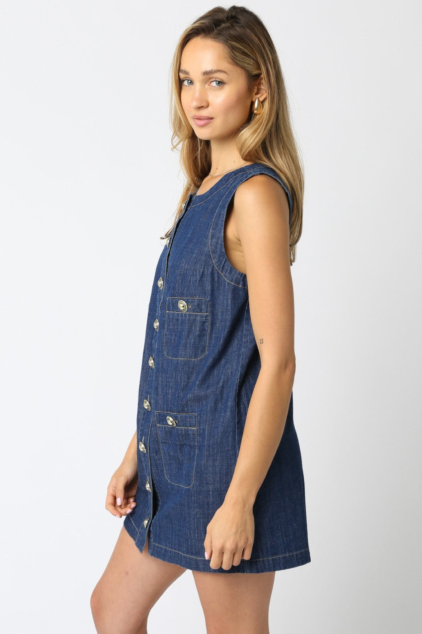 Emma Denim Dress