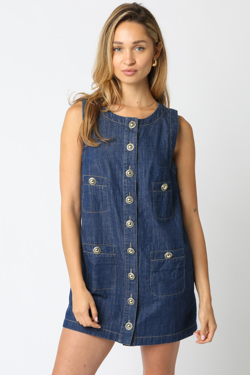 Emma Denim Dress