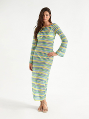 Carole Long Dress Eleuthera by One One