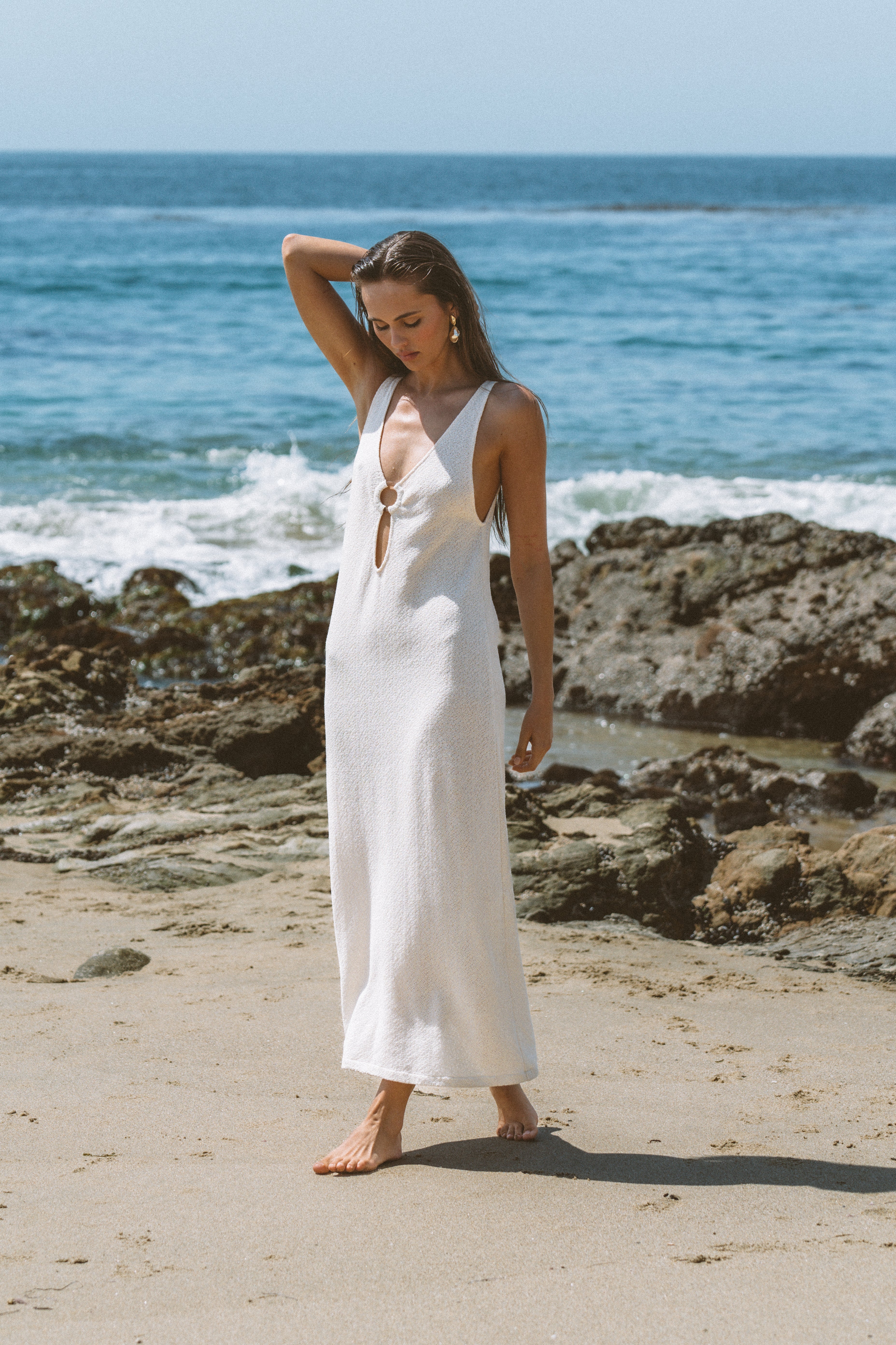Ivory Ring Reef Dress by Malai