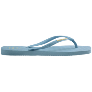 Slim Square Logo Metallic Sandal - Lavender Blue by Havaianas