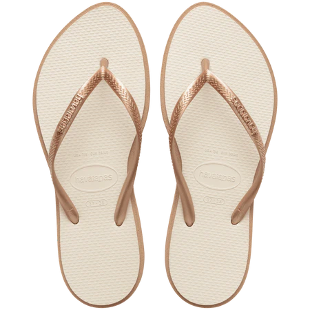 Slim Point Sandal - Rose Gold Beige by Havaianas