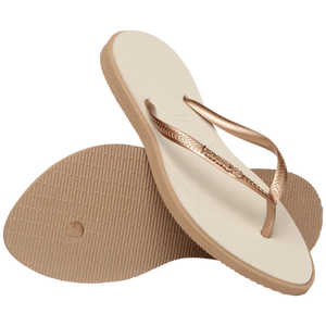 Slim Point Sandal - Rose Gold Beige by Havainas