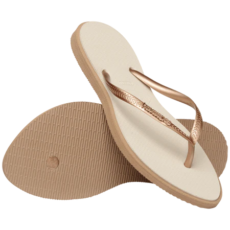 Slim Point Sandal - Rose Gold Beige by Havaianas