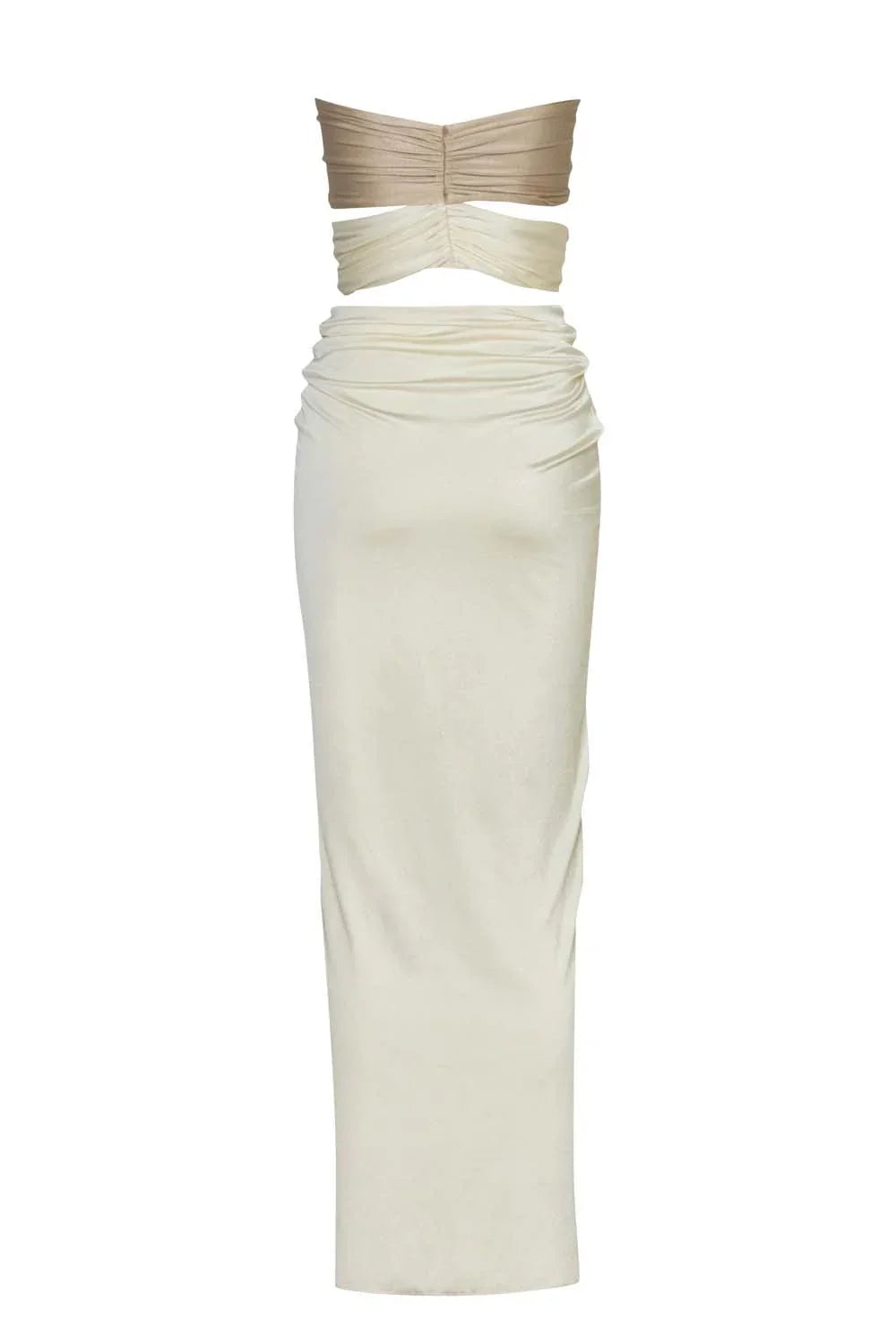 Giselle Maxi Dress - Marble Ivory by Baobab
