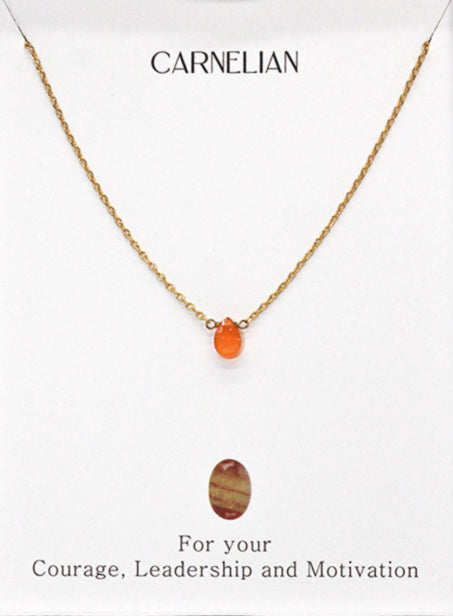 Dainty Stones Necklaces by Triad Collection