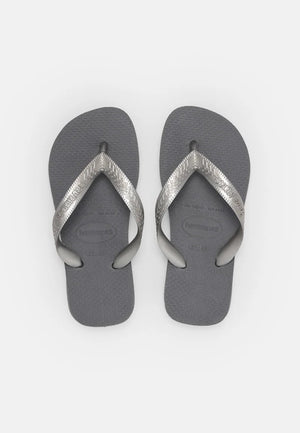 Top Tiras Sandal - Steel Grey by Havainas