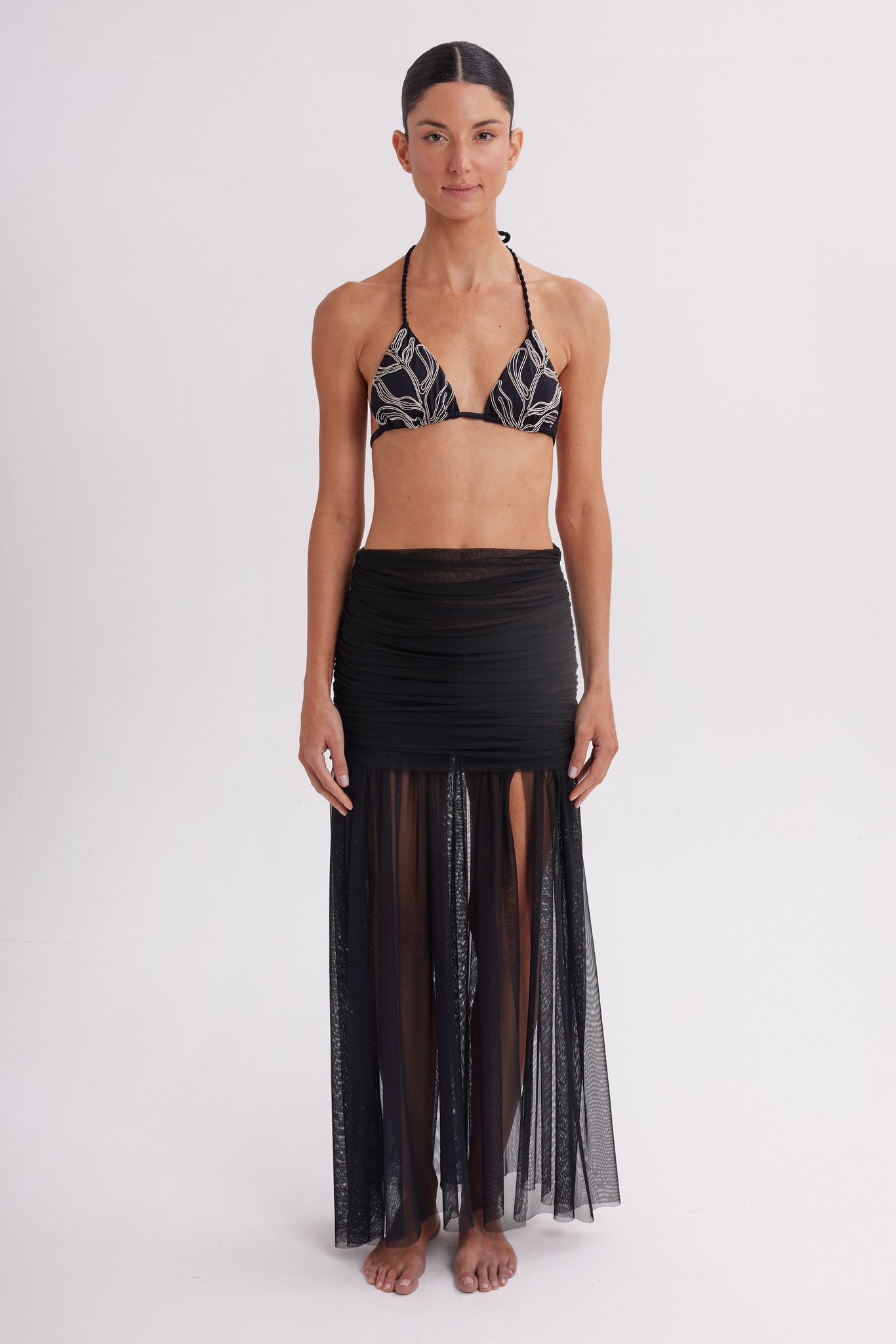 Seraine Black Skirt by Mar de Lua