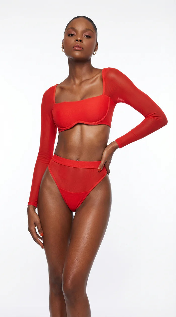 Penelope Bikini Top & Penelope Bikini Bottom - Ruby by Maxine Yachtwear