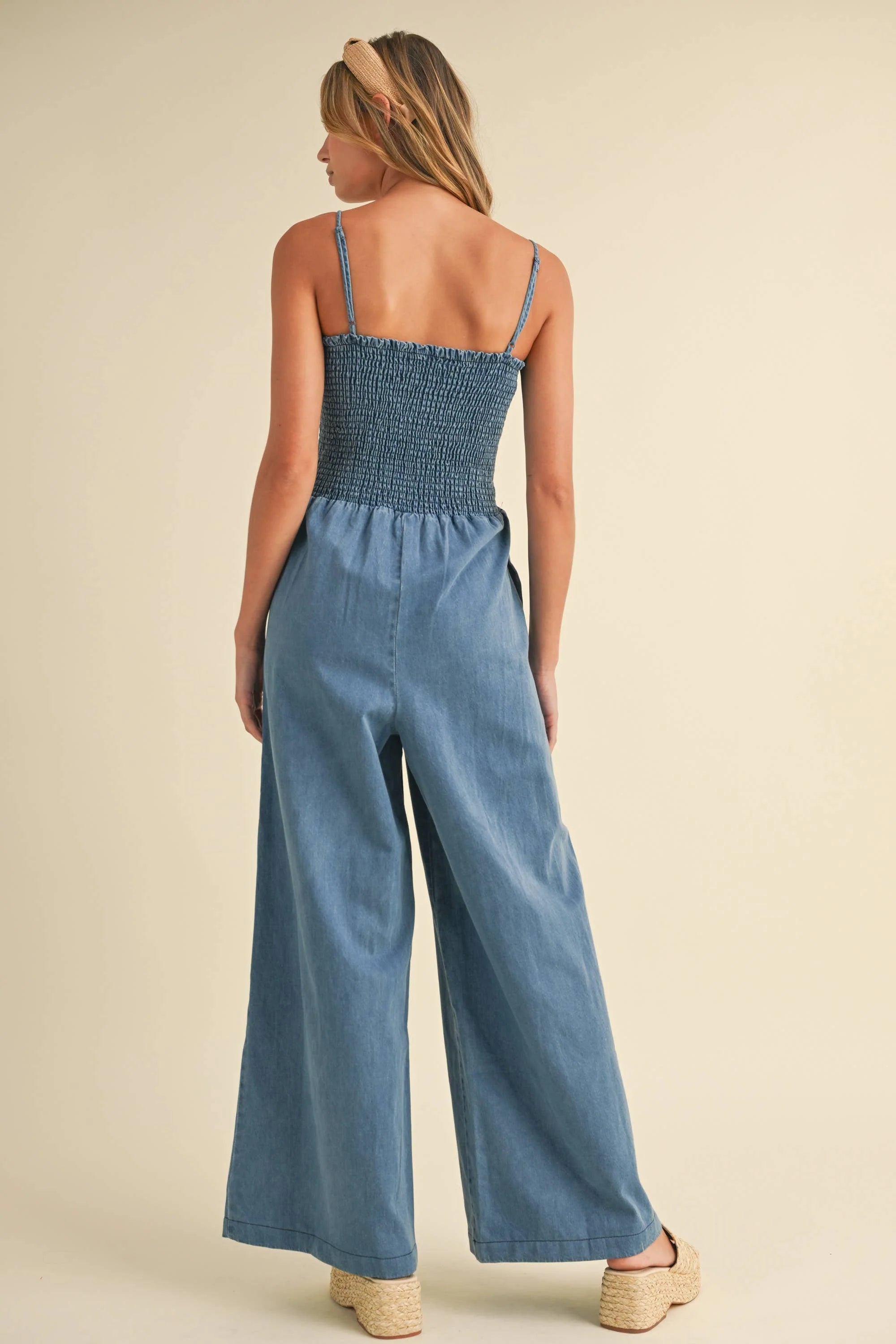 Zoey Denim Jumpsuit