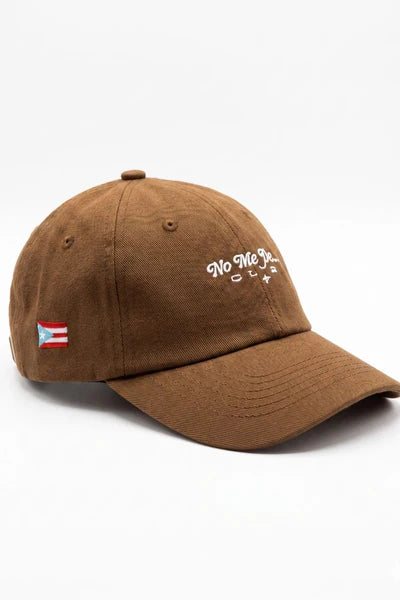 NMJC Minimal - Brown Cap with PR Flag by VP