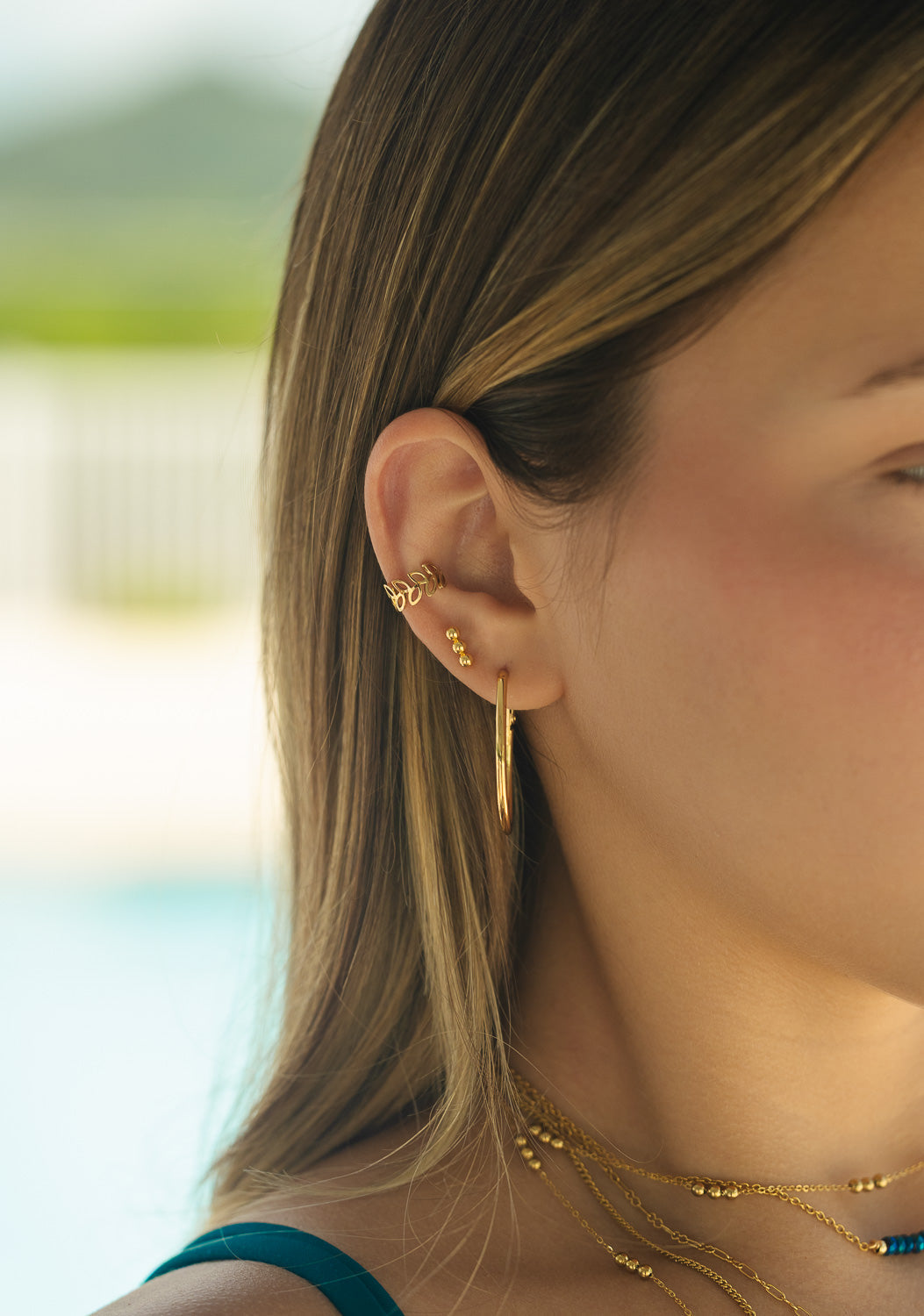 Everbloom Ear Cuff