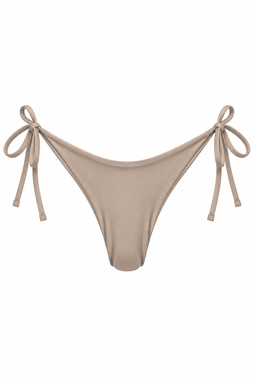Ibiza Tie Side Thong Bottom | Stone by Indika