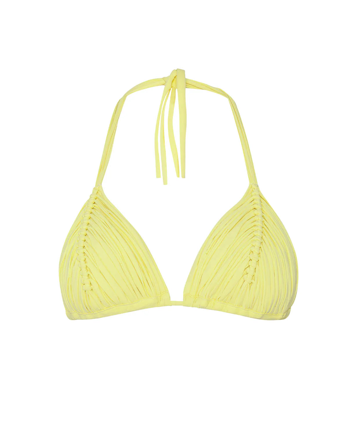 Buttercup Isla Tri Top & Buttercup Ruched Teeny Bottom by PQ Swim