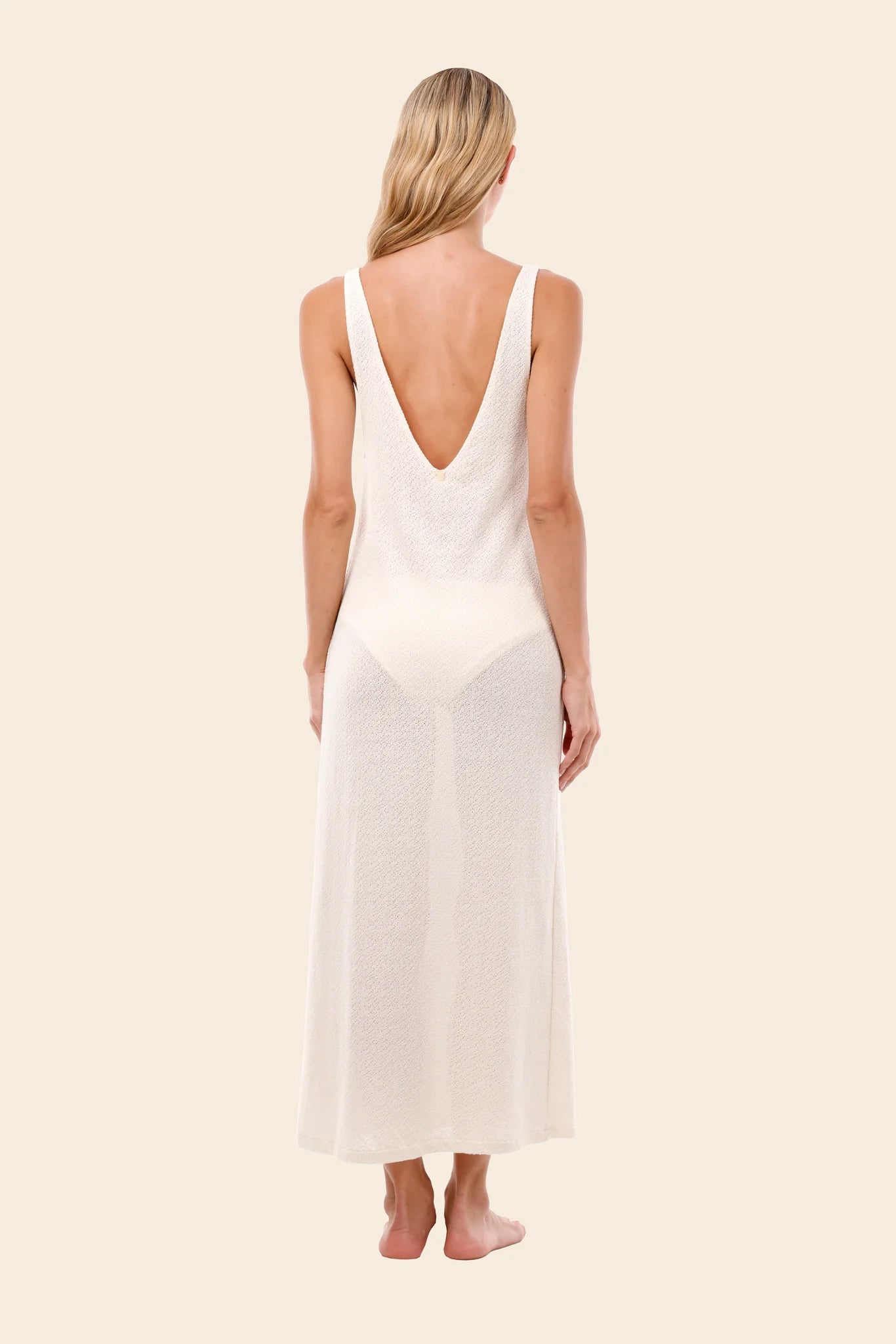 Ivory Ring Reef Dress by Malai