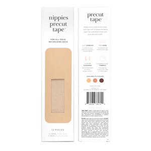 Nippies Precut Breast Tape Creme (12 pieces)