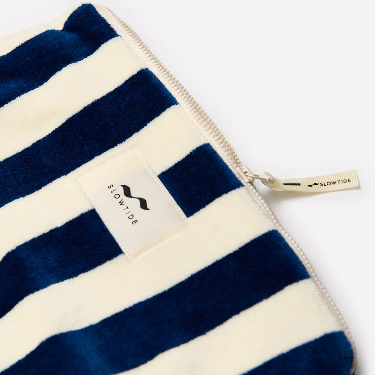 Cabana Terry Pouch - Deep Pool by Slowtide