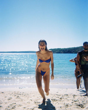Alexa Blue Bikini Top & Bottom by Capittana x Valeria Herrero