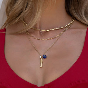 Sirena Charm Necklace by Arms of Eve