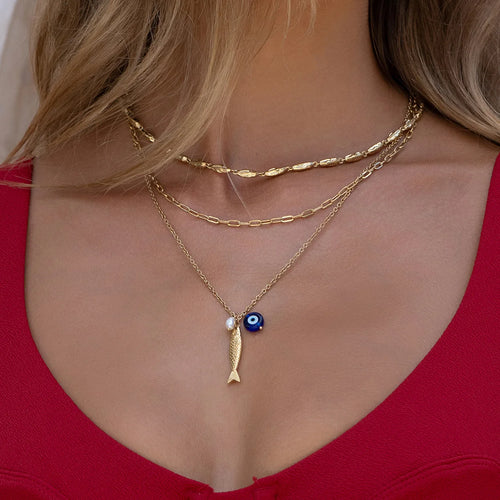 Sirena Charm Necklace by Arms of Eve