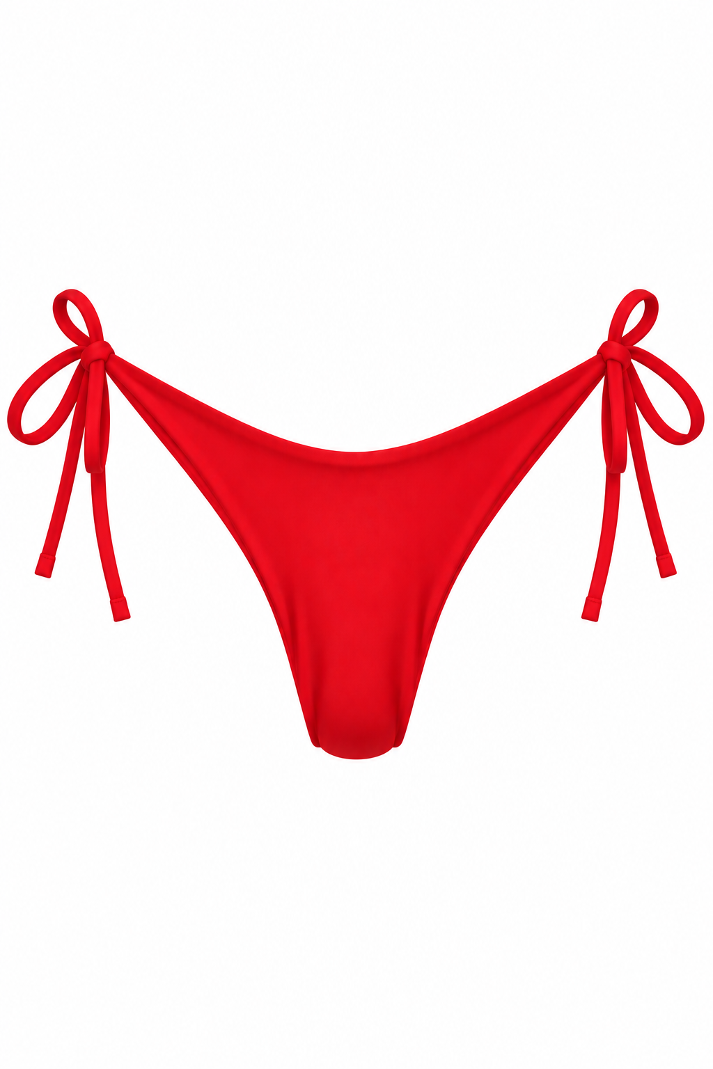 Ibiza Tie Side Thong Bottom | Scarlet by Indika