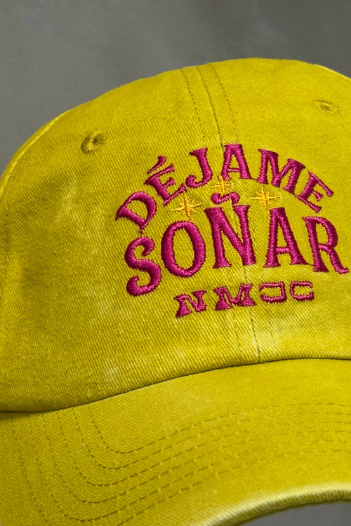 Dejame Soñar | Cap | Washed Yellow and Pink by VP