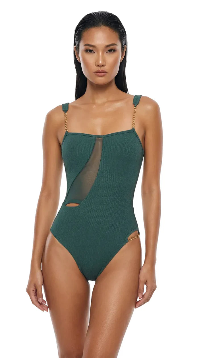 Bella Signature One Piece - Emerald by Maxine Yachtwear