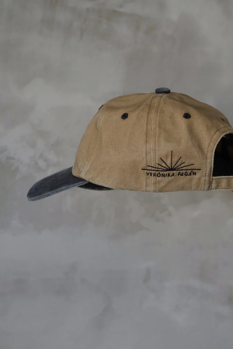 No Me Jodan Club | Cap | Vintage Khaki-Black by VP