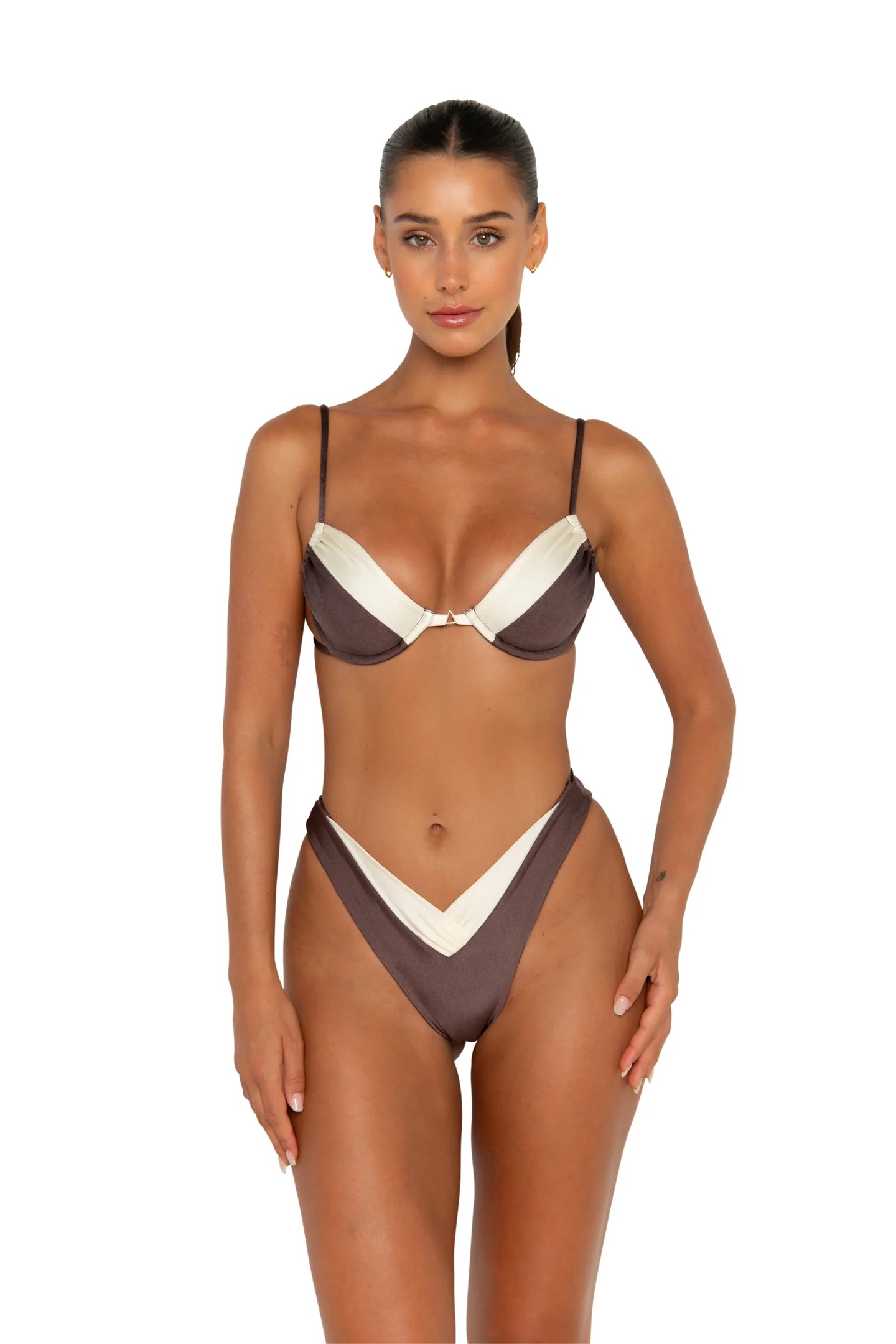Sheridan Top & Frankie Bottom - Cacao by Fae
