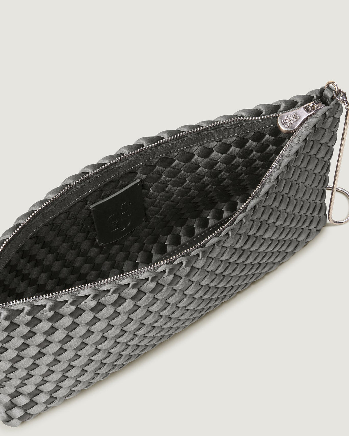 Gala Clutch Satin - Graphite By Naghedi