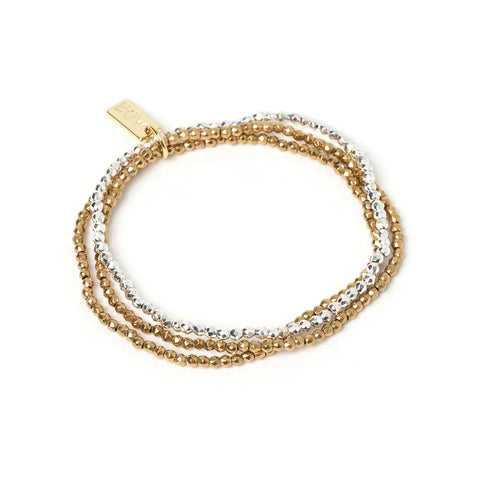 Osher Gold Hoop Earrings by Arms of Eve
