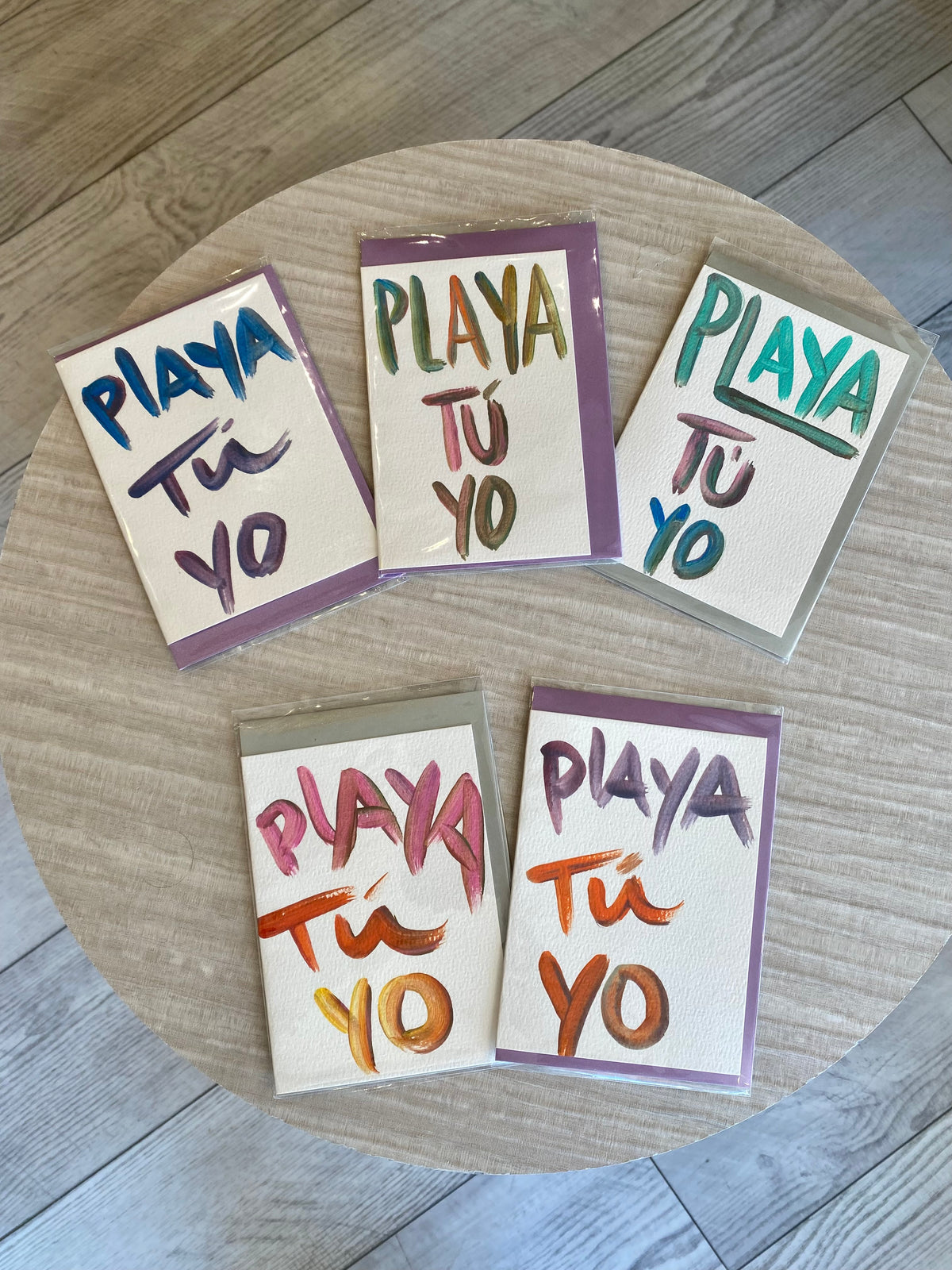 Playa Tú Yo Card by Just B Cuz x Indika