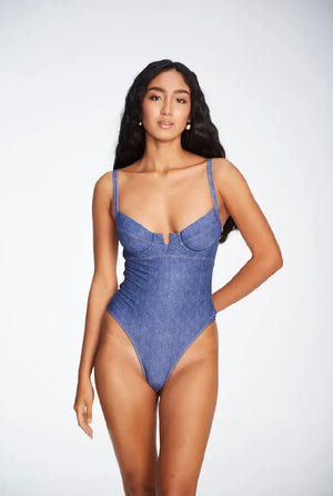 Giuliana Denim One Piece by Capittana