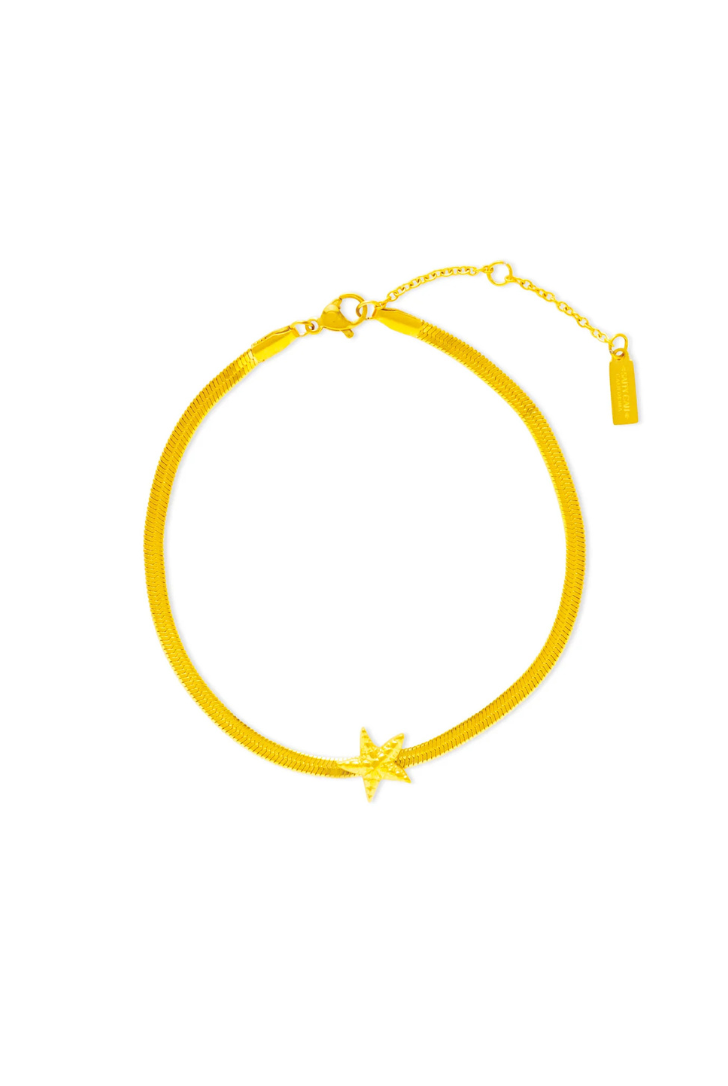Starfish Anklet Anklet by Salty Cali
