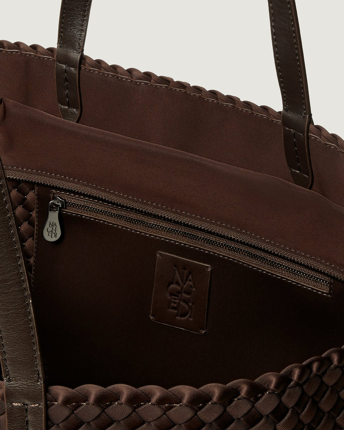 Jetsetter Large Tote - Chocolate By Naghedi