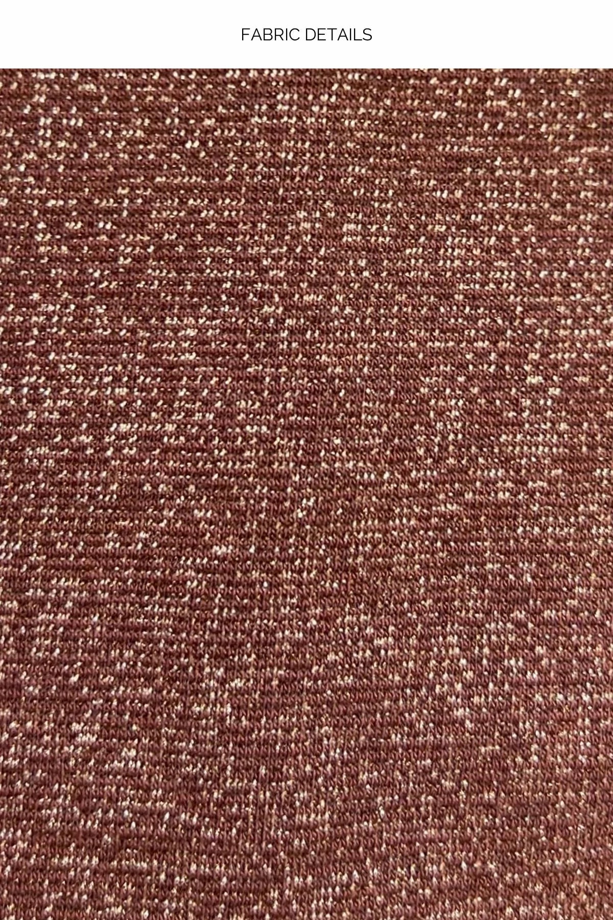 Close-up of brown textured fabric