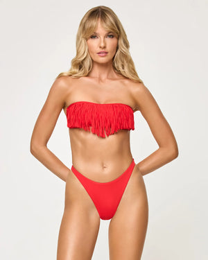 Dixie Bikini Top & Leilani Bikini Bottom - Flame by L*Space