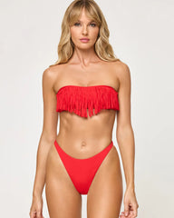 Dixie Bikini Top & Leilani Bikini Bottom - Flame by L*Space