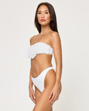 Dixie Bikini Top & Leilani Bikini Bottom - White by L*Space