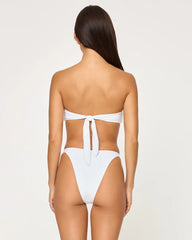 Dixie Bikini Top & Leilani Bikini Bottom - White by L*Space